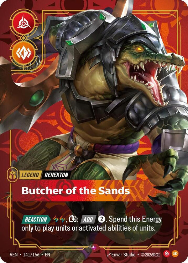 Renekton, Butcher of the Sands - Riftbound: League of Legends TCG