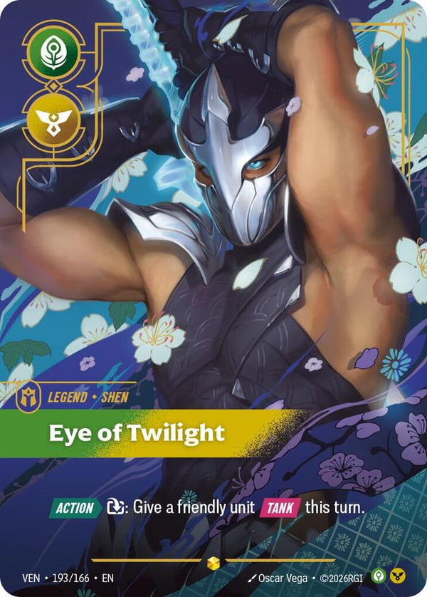 Shen, Eye of Twilight (Overnumbered) - Riftbound: League of Legends TCG