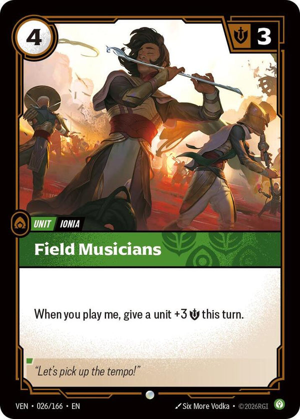 Field Musicians - Riftbound: League of Legends TCG