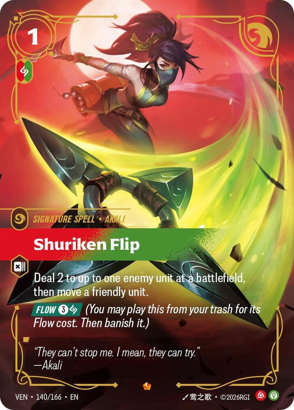 Shuriken Flip - Riftbound: League of Legends TCG