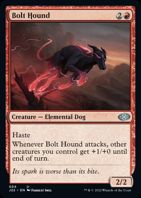 Bolt Hound [Jumpstart 2022] - Magic: The Gathering
