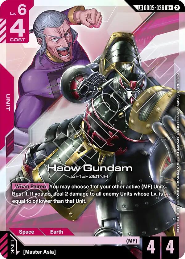 Haow Gundam (R+) (Link Rare)