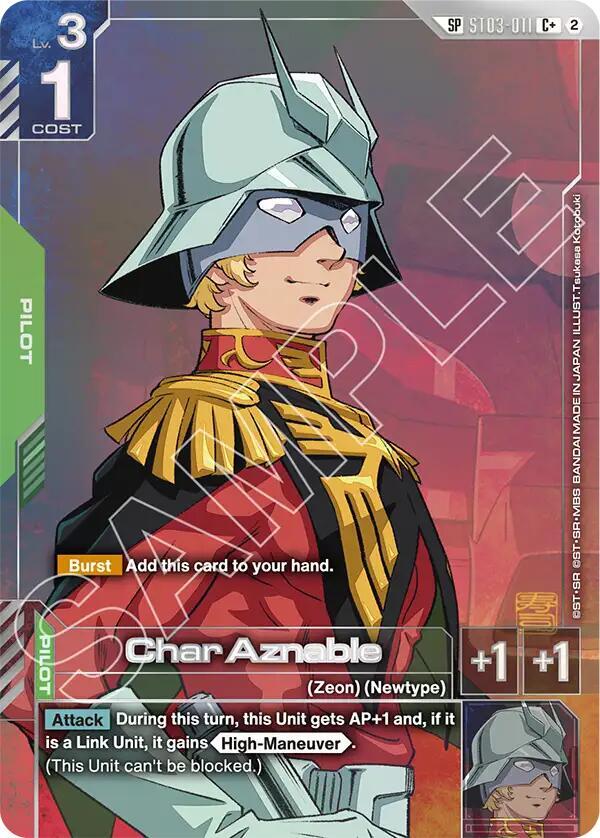 Char Aznable (C+) (SP)