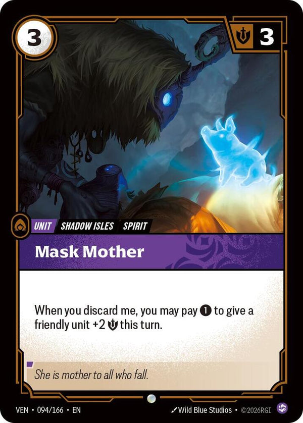 Mask Mother - Riftbound: League of Legends TCG