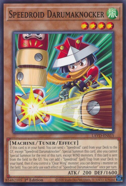Speedroid Darumaknocker (UR) (LAVD-ENS15) [Ultra Rare] - Yu-Gi-Oh!