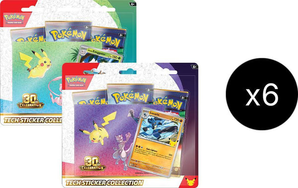 30th Celebration Tech Sticker Collection Case (30C) - Pokémon
