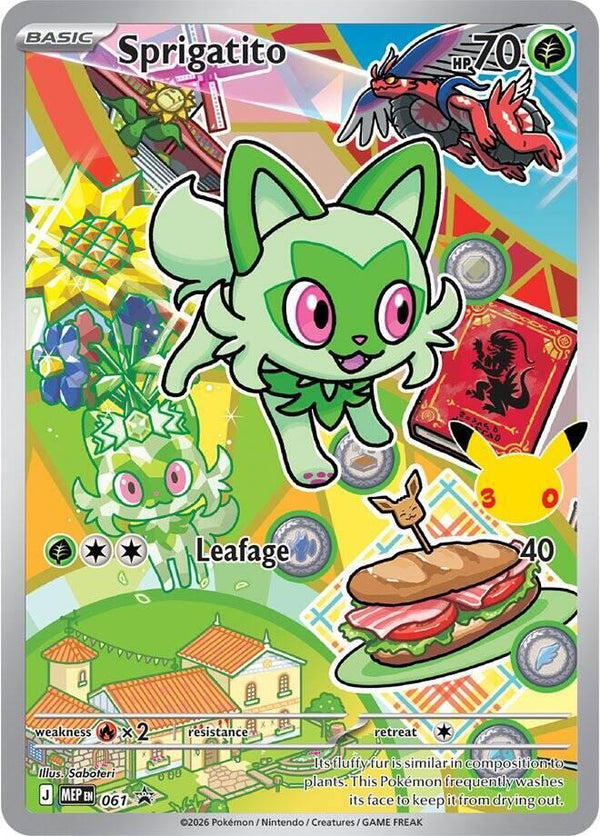 Sprigatito -  061 (MEP 061) - Pokémon