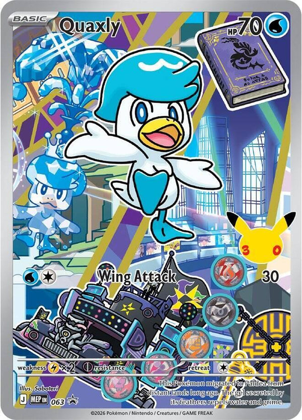 Quaxly -  063 - Pokémon
