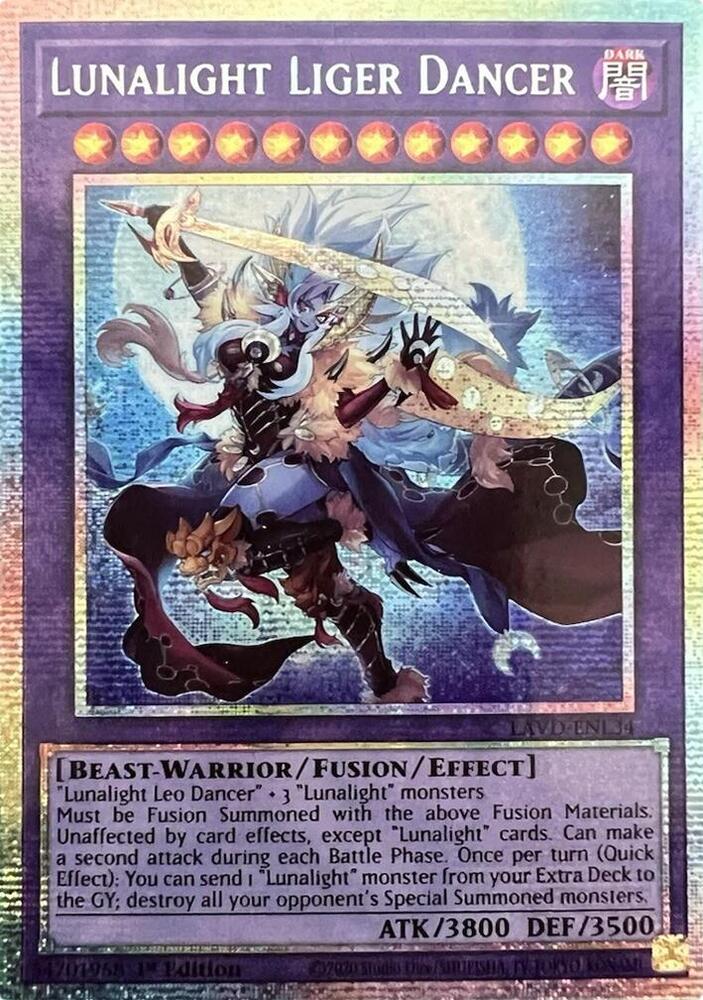 Lunalight Liger Dancer (Starlight Rare)