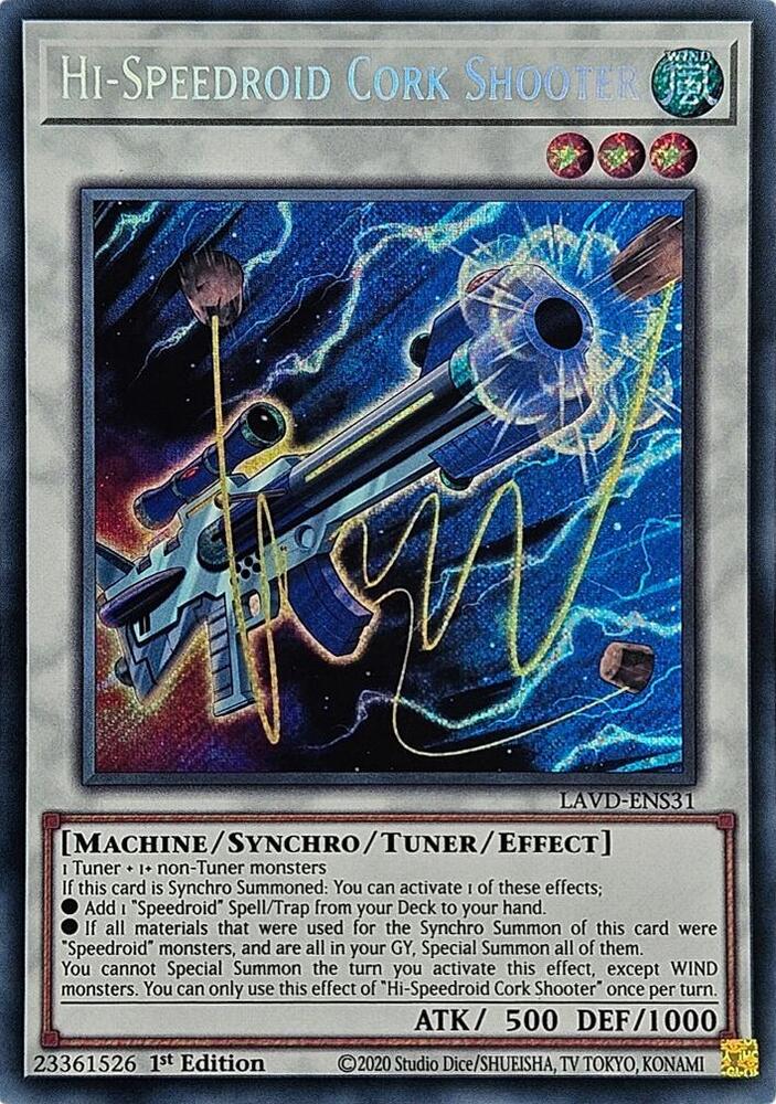 Hi-Speedroid Cork Shooter (Secret Rare)