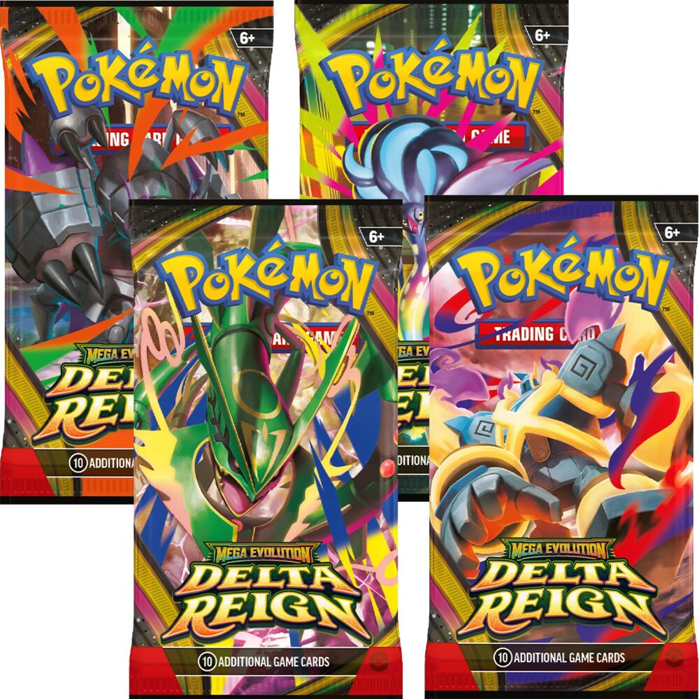 Delta Reign Booster Pack Art Bundle [Set of 4]