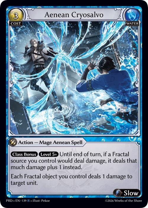 Aenean Cryosalvo - Grand Archive TCG
