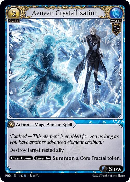 Aenean Crystallization - Grand Archive TCG