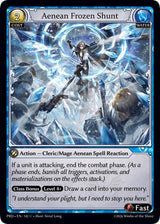 Aenean Frozen Shunt - Grand Archive TCG