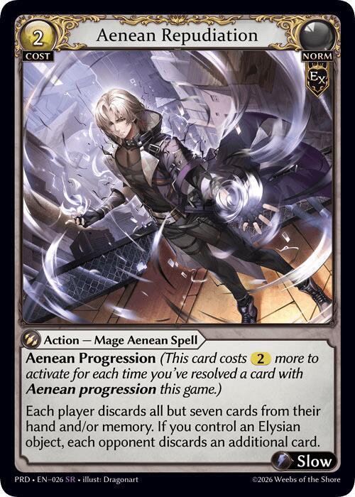 Aenean Repudiation - Grand Archive TCG