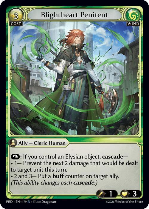 Blightheart Penitent - Grand Archive TCG