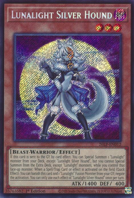 Lunalight Silver Hound (Secret Rare)