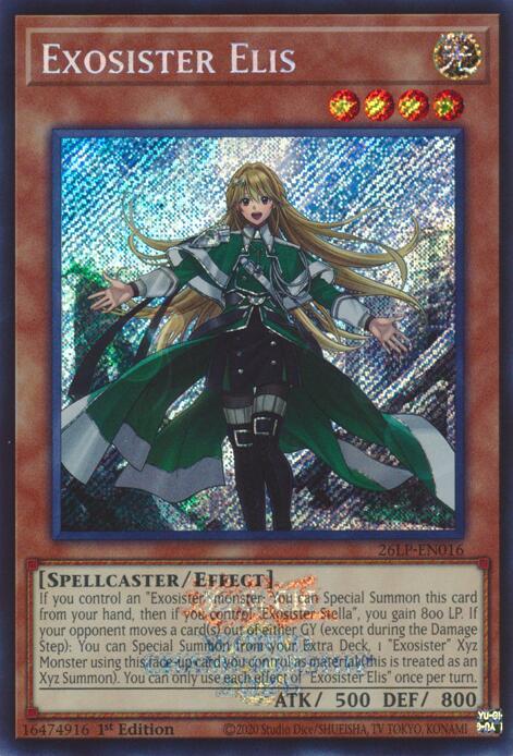 Exosister Elis (Emblazoned Secret Rare)
