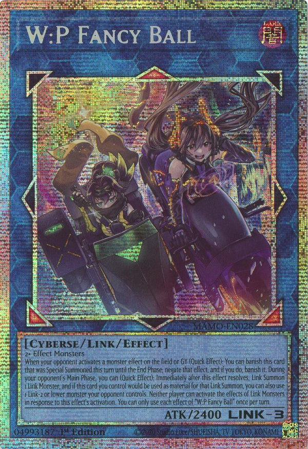 W:P Fancy Ball (Starlight Rare) (MAMO-EN028) - Yu-Gi-Oh!