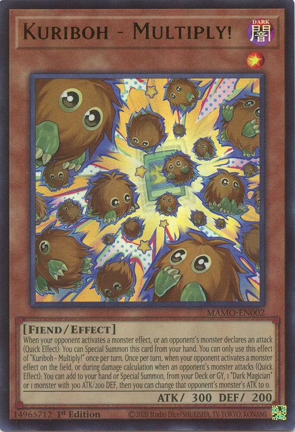 Kuriboh - Multiply! (MAMO-EN002) [Ultra Rare] - Yu-Gi-Oh!