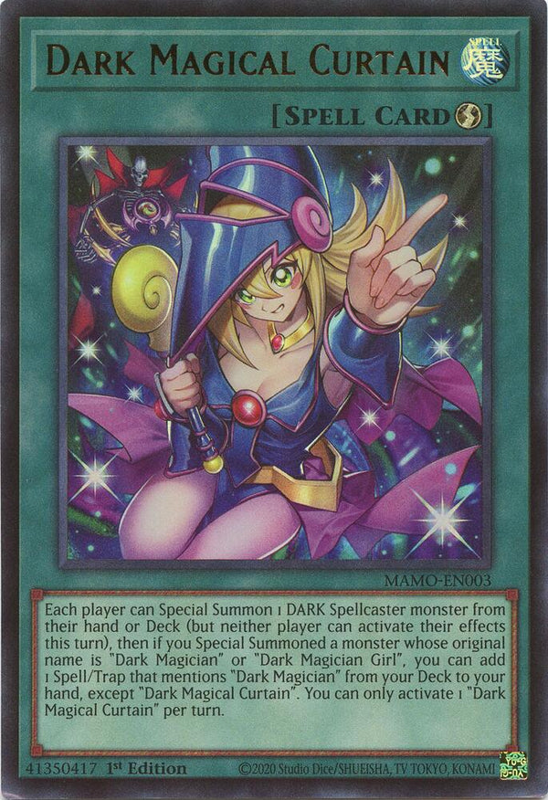 Dark Magical Curtain (MAMO-EN003) [Ultra Rare] - Yu-Gi-Oh!