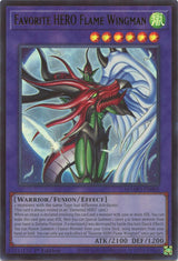 Favorite HERO Flame Wingman (MAMO-EN005) [Ultra Rare] - Yu-Gi-Oh!
