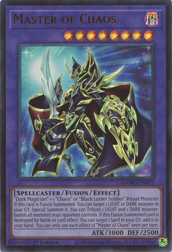 Master of Chaos (MAMO-EN073) [Ultra Rare] - Yu-Gi-Oh!