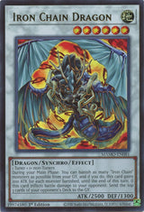 Iron Chain Dragon (MAMO-EN081) [Ultra Rare] - Yu-Gi-Oh!