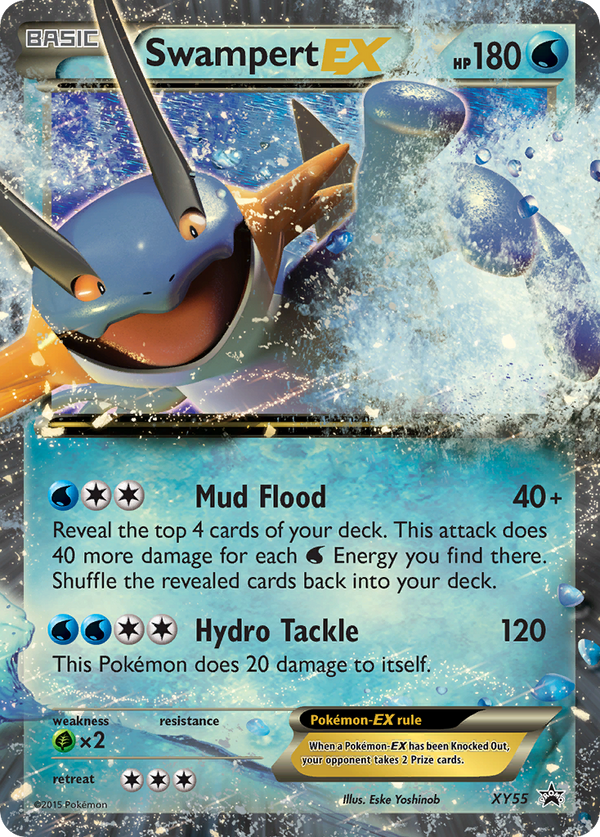 Swampert EX (XY55) [XY: Black Star Promos] - Pokémon