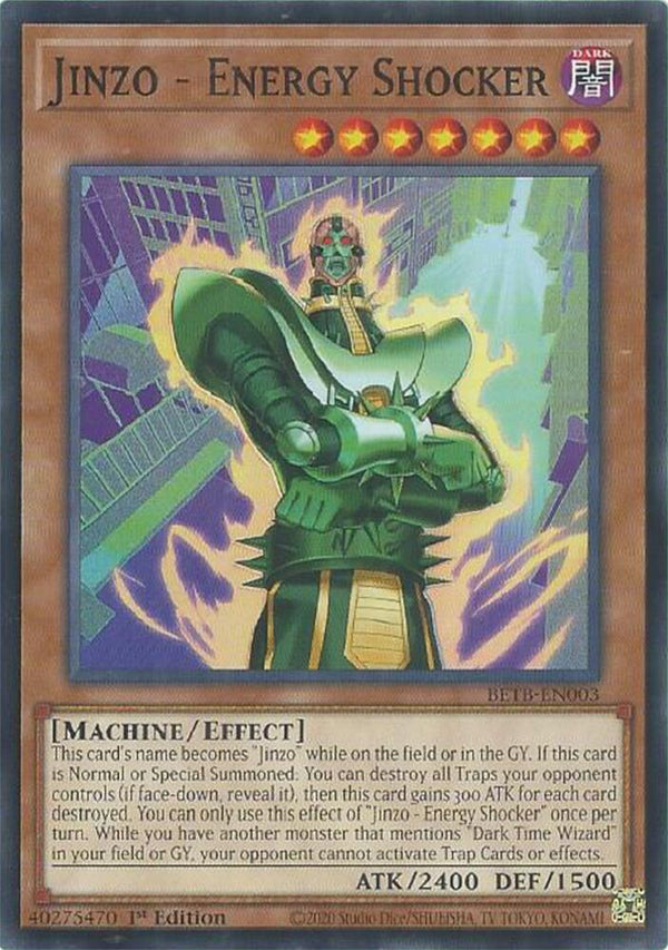 Jinzo - Energy Shocker (BETB-EN003) [Common] - Yu-Gi-Oh!