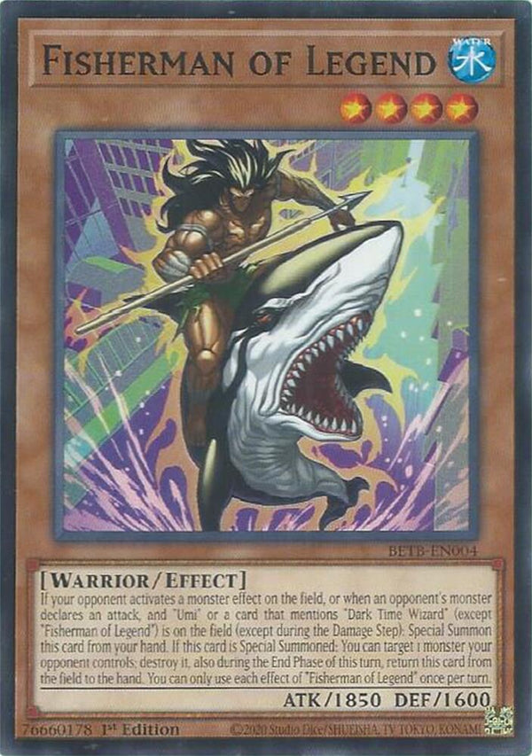 Fisherman of Legend (BETB-EN004) [Common] - Yu-Gi-Oh!