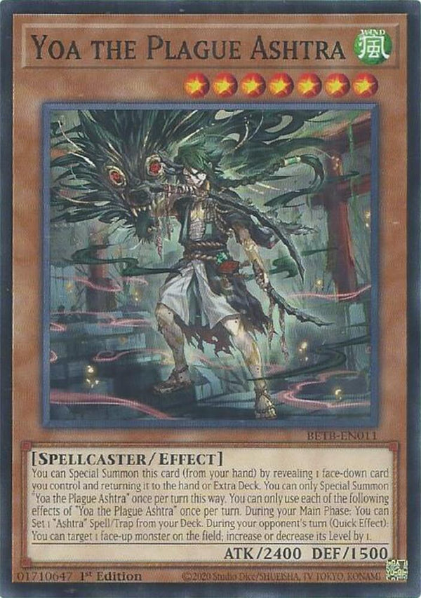 Yoa the Plague Ashtra (BETB-EN011) [Common] - Yu-Gi-Oh!