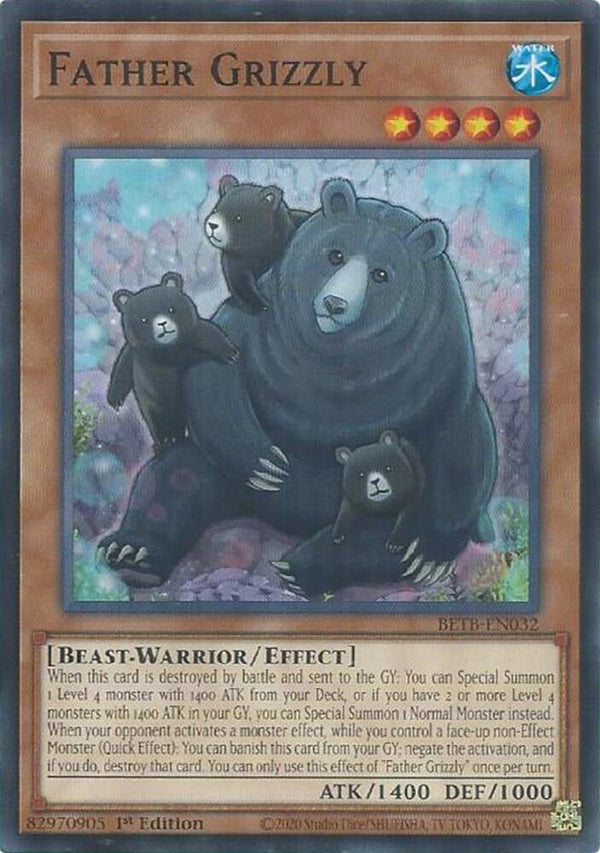 Father Grizzly (BETB-EN032) [Common] - Yu-Gi-Oh!
