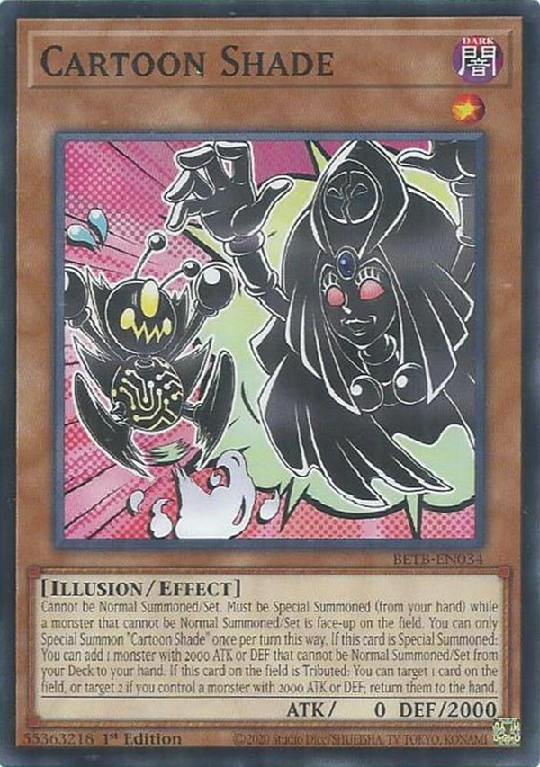 Cartoon Shade (BETB-EN034) [Common] - Yu-Gi-Oh!