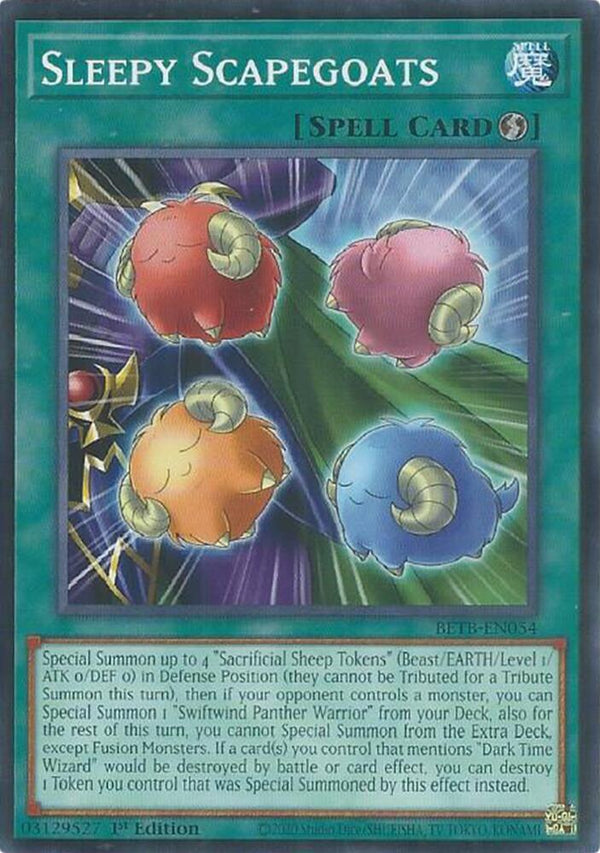 Sleepy Scapegoats (BETB-EN054) [Common] - Yu-Gi-Oh!