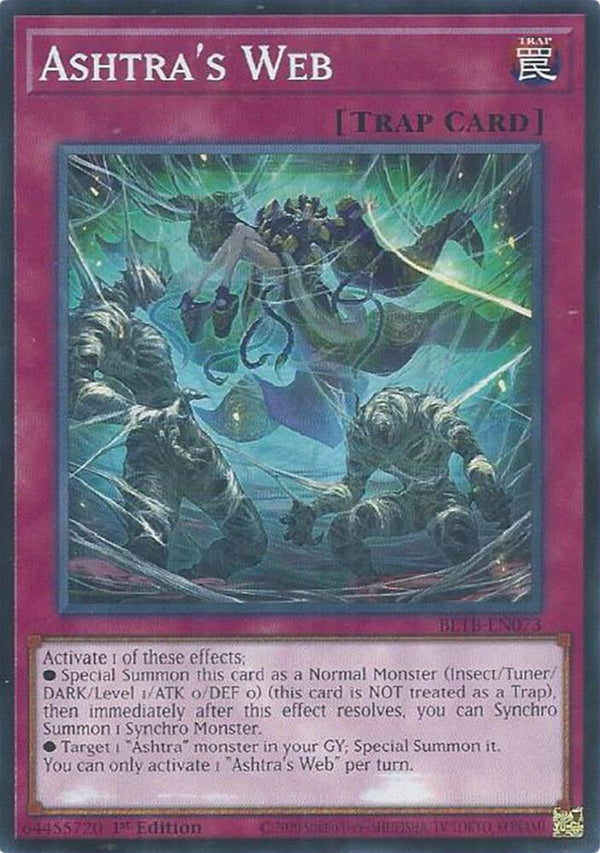 Ashtra's Web (BETB-EN073) [Common] - Yu-Gi-Oh!