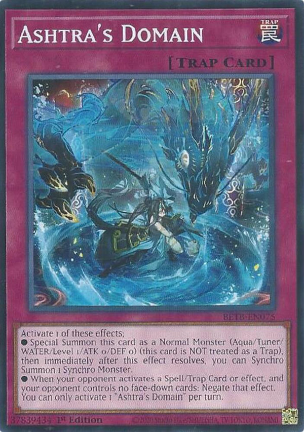 Ashtra's Domain (BETB-EN075) [Common] - Yu-Gi-Oh!