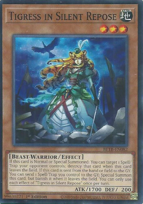 Tigress in Silent Repose (BETB-EN082) [Common] - Yu-Gi-Oh!