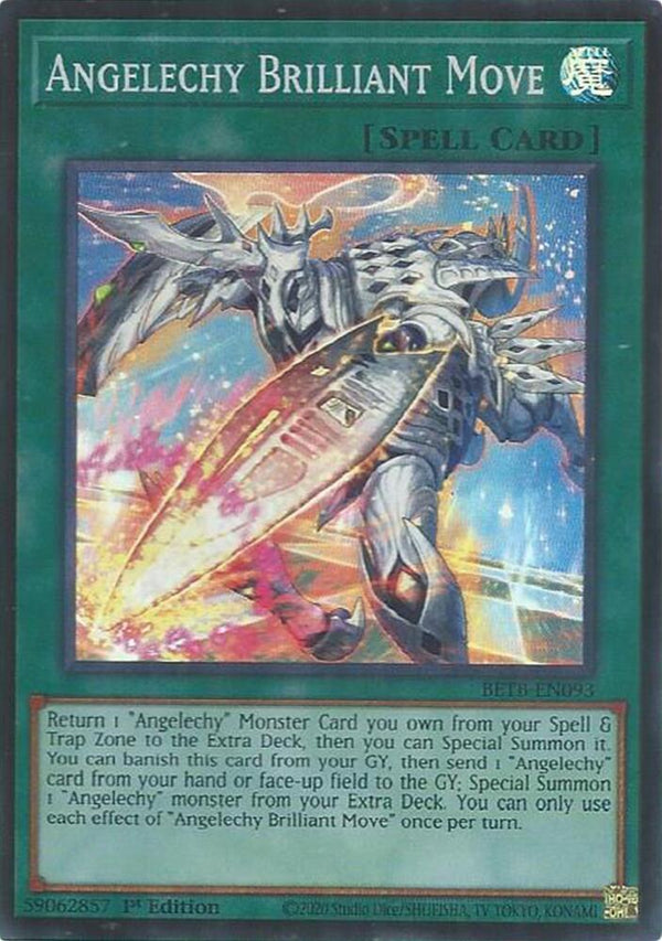 Angelechy Brilliant Move (BETB-EN093) [Super Rare] - Yu-Gi-Oh!