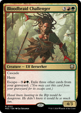 Bloodbraid Challenger [Modern Horizons 3 Commander] - Magic: The Gathering