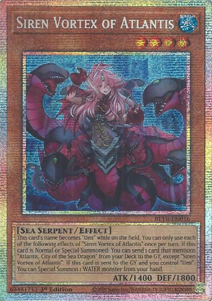 Siren Vortex of Atlantis (Starlight Rare)