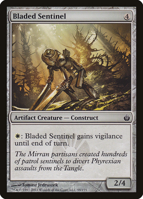 Bladed Sentinel [Mirrodin Besieged] - Magic: The Gathering