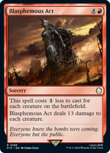 Blasphemous Act [Fallout] - Magic: The Gathering