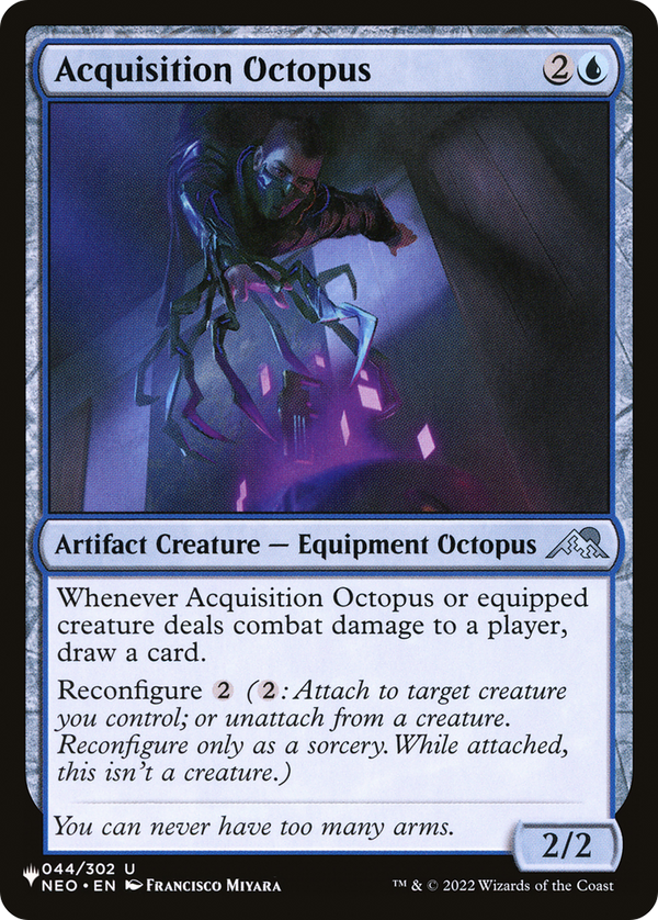 Acquisition Octopus [The List] - Magic: The Gathering
