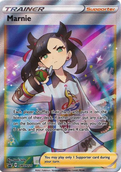 Marnie (SWSH121) [Sword & Shield: Black Star Promos] - Pokémon