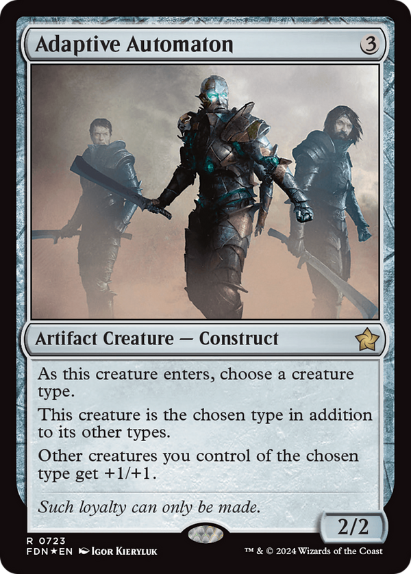 Adaptive Automaton [Foundations] - Magic: The Gathering