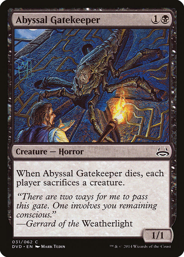 Abyssal Gatekeeper (Divine vs. Demonic) [Duel Decks Anthology] - Magic: The Gathering