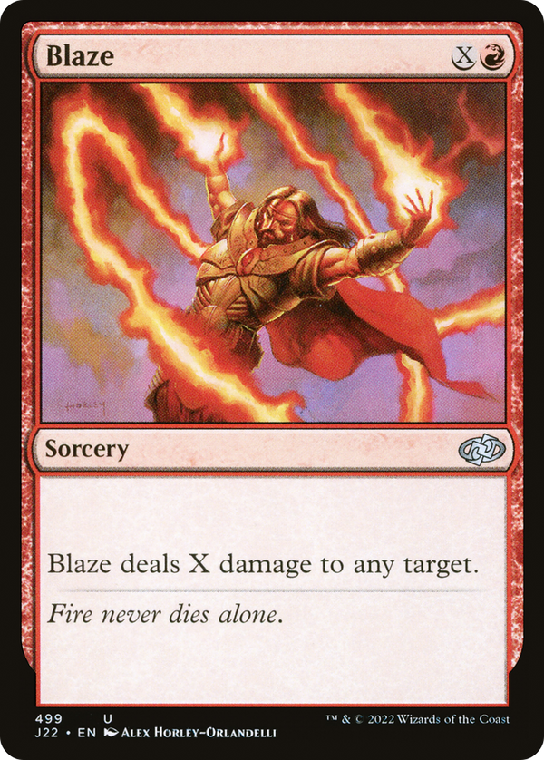 Blaze [Jumpstart 2022] - Magic: The Gathering