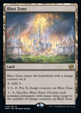 Blast Zone (Promo Pack) [The Brothers' War Promos] - Magic: The Gathering