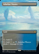 Adarkar Wastes (Borderless Alternate Art) [Dominaria United] - Magic: The Gathering